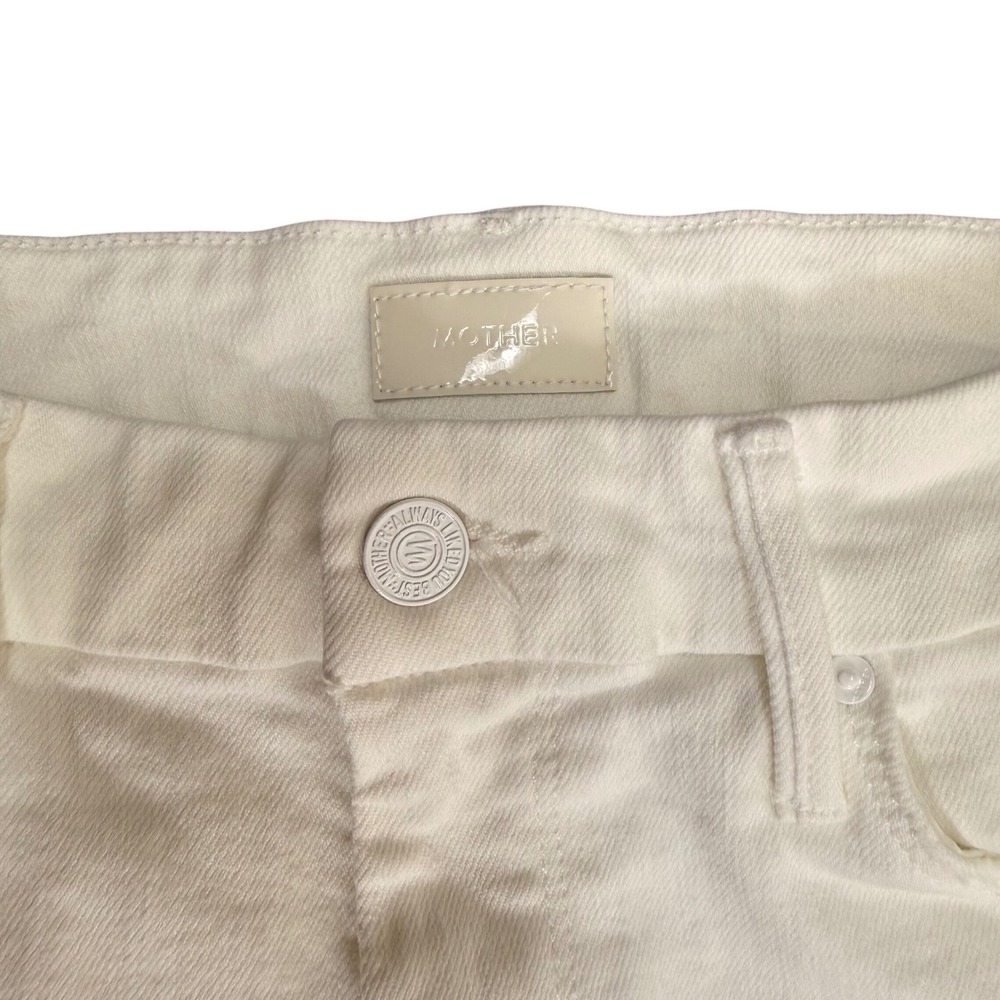 Mother The Roller Fray‎ Jeans in Fairest Of Them All Wide Leg Size 28 - Picture 9 of 12
